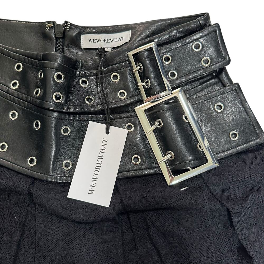 WeWoreWhat Pleated Micro Mini Skirt - Picture 4 of 8